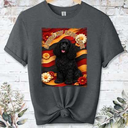 Cocker Spaniel #1, Living my Best Life, Unisex T shirt