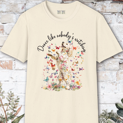 Cocker Spaniel #2 "Dance like nobody's watching" unisex T shirt