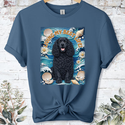 Cocker Spaniel #6, Living my best life, Unisex T shirt