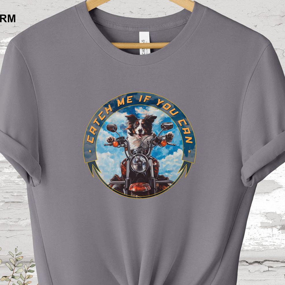 Collie 'Catch me if you can' T shirt