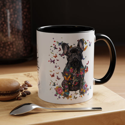 French Bulldog #3 Personalized colourful Mugs, 11oz