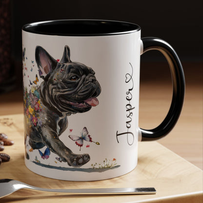 French Bulldog #2 Personalized colourful Mugs, 11oz
