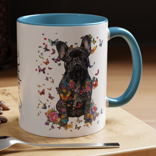 French Bulldog #3 Personalized colourful Mugs, 11oz
