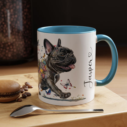 French Bulldog #2 Personalized colourful Mugs, 11oz
