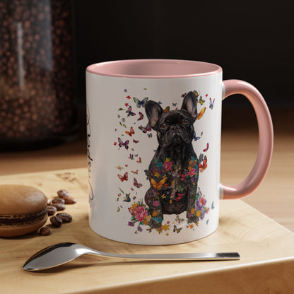 French Bulldog #3 Personalized colourful Mugs, 11oz