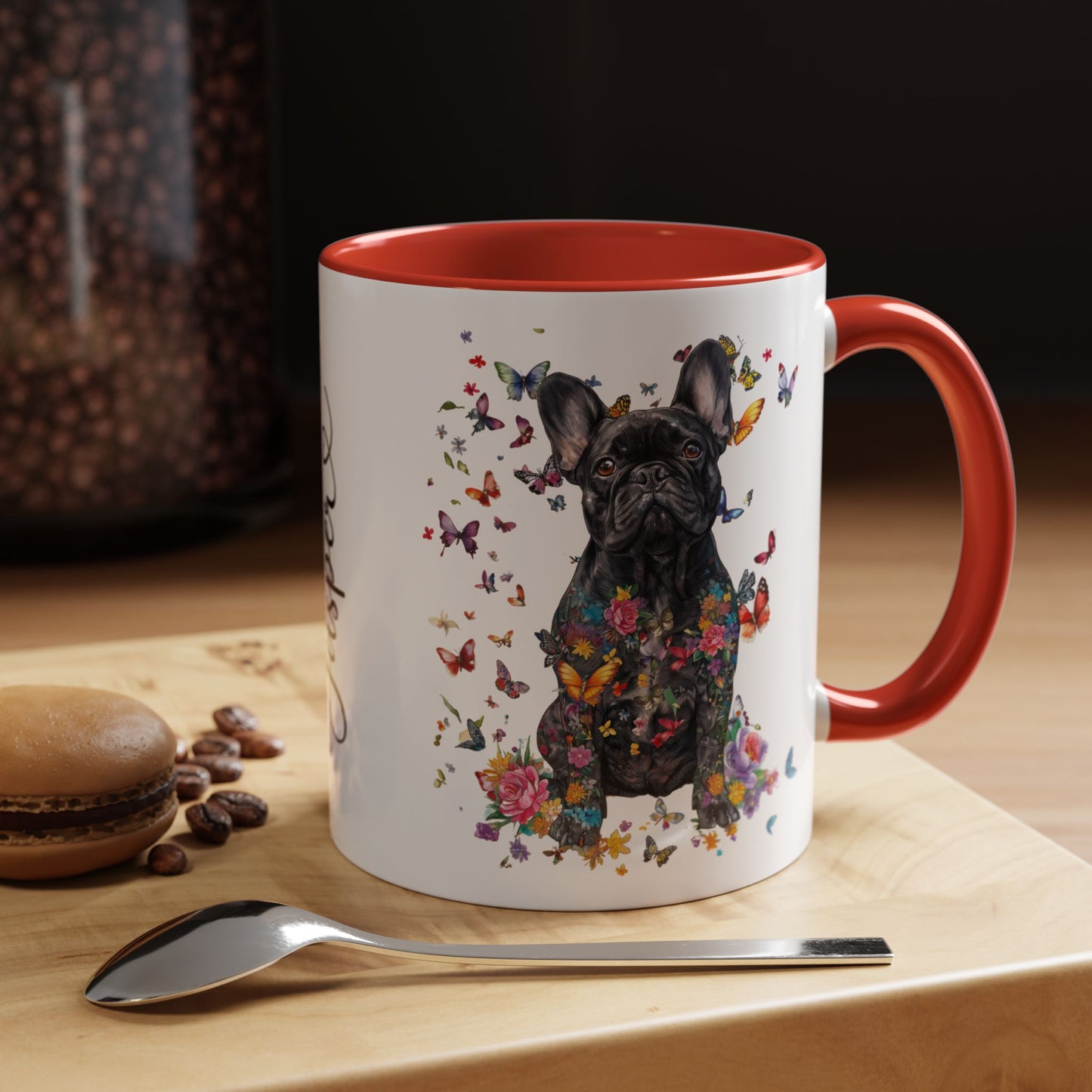 French Bulldog #3 Personalized colourful Mugs, 11oz