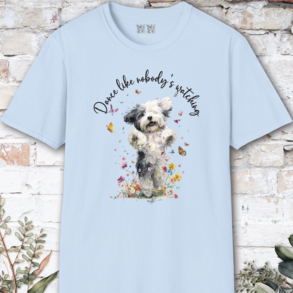Coton De Tulear "Dance like nobody's watching" unisex T shirt