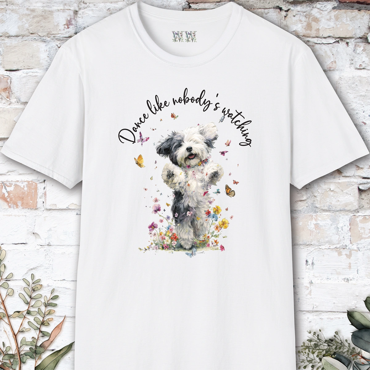 Coton De Tulear "Dance like nobody's watching" unisex T shirt