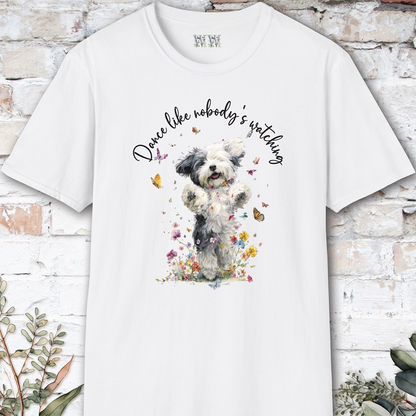 Coton De Tulear "Dance like nobody's watching" unisex T shirt