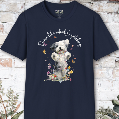 Coton De Tulear "Dance like nobody's watching" unisex T shirt