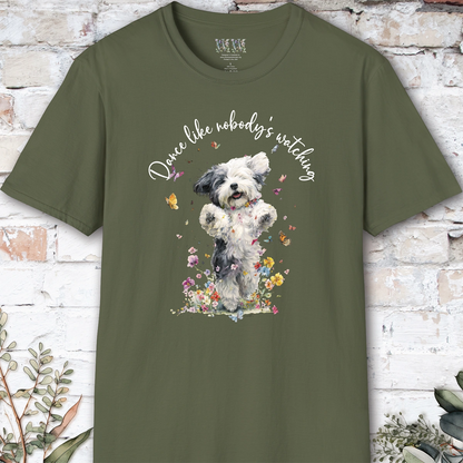 Coton De Tulear "Dance like nobody's watching" unisex T shirt