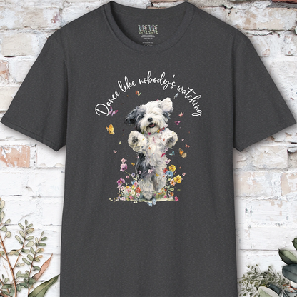 Coton De Tulear "Dance like nobody's watching" unisex T shirt