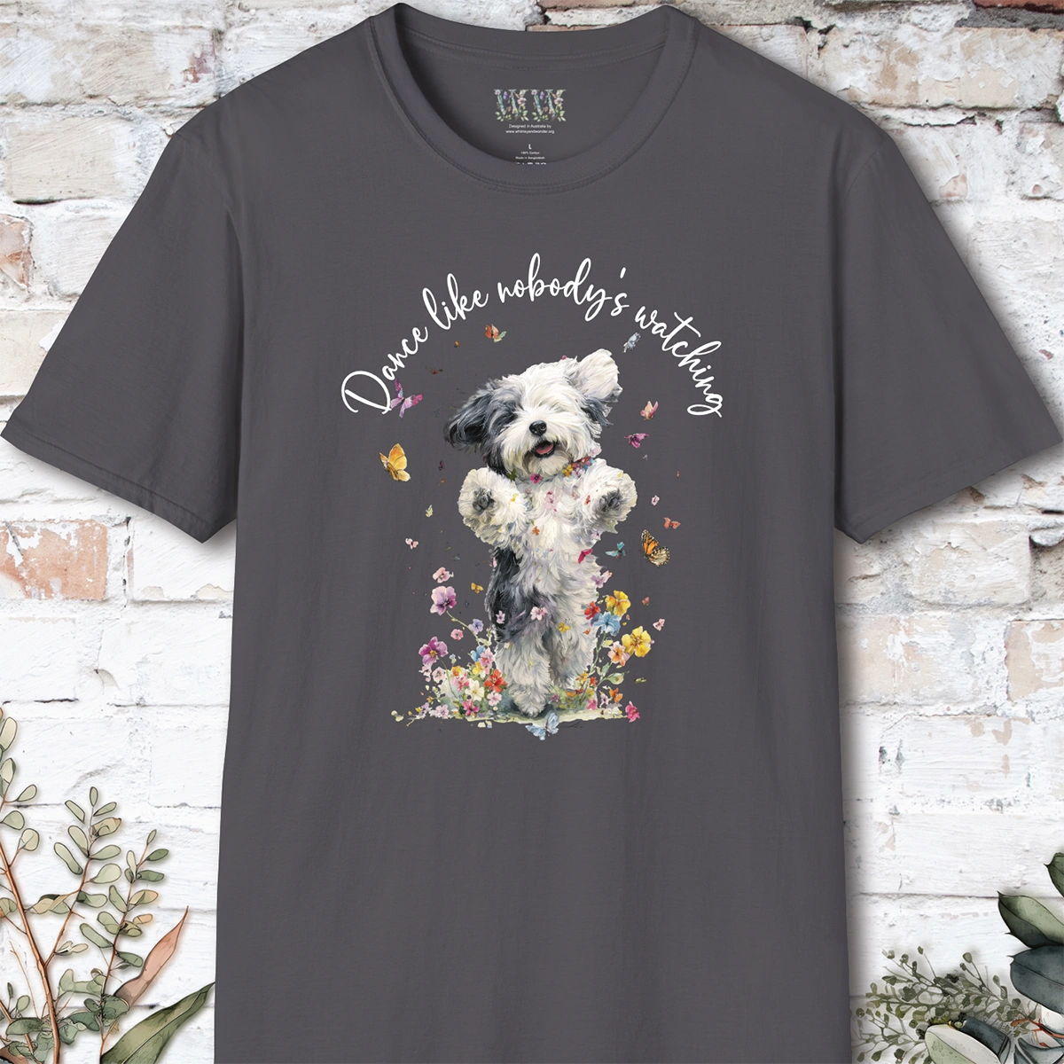 Coton De Tulear "Dance like nobody's watching" unisex T shirt