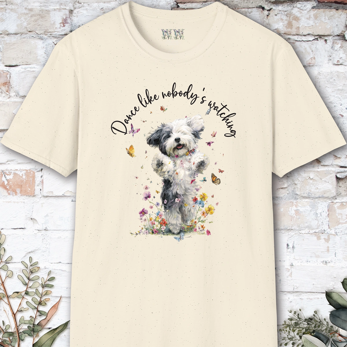 Coton De Tulear "Dance like nobody's watching" unisex T shirt