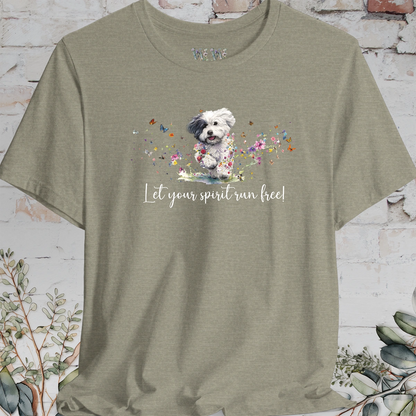 Coton De Tulear 'Let your spirit run free' T shirt
