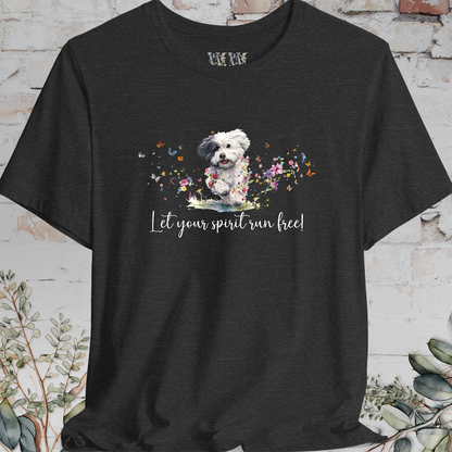 Coton De Tulear 'Let your spirit run free' T shirt