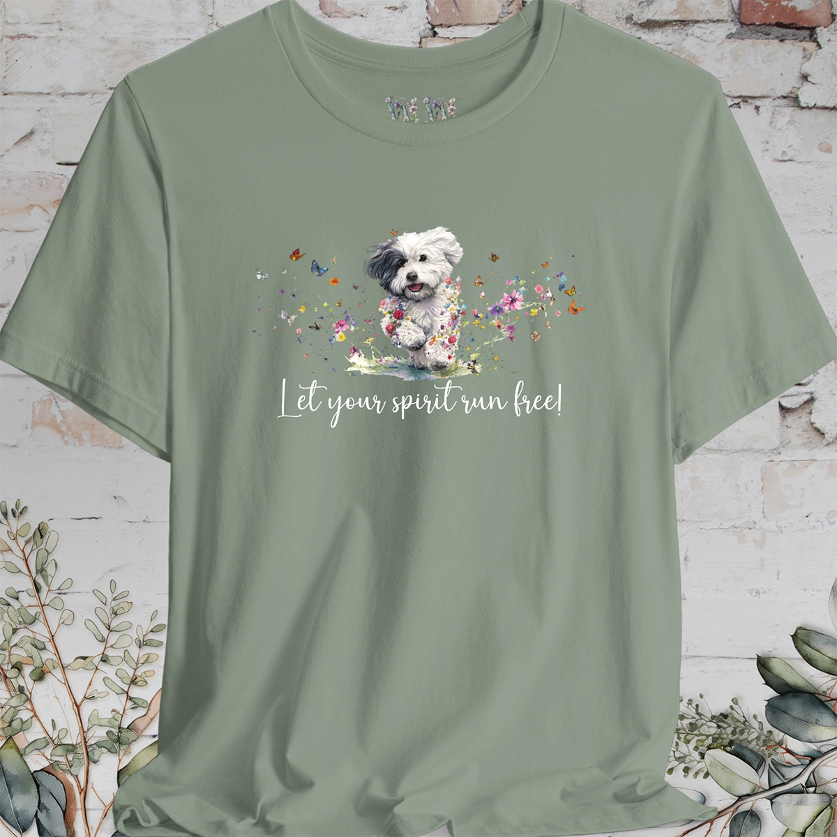 Coton De Tulear 'Let your spirit run free' T shirt