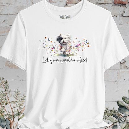 Coton De Tulear 'Let your spirit run free' T shirt