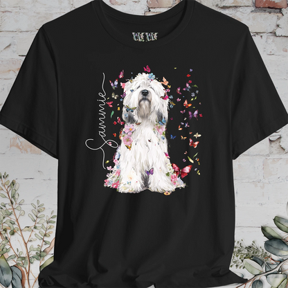 Coton de Tulear #1 Foral personalized T shirt