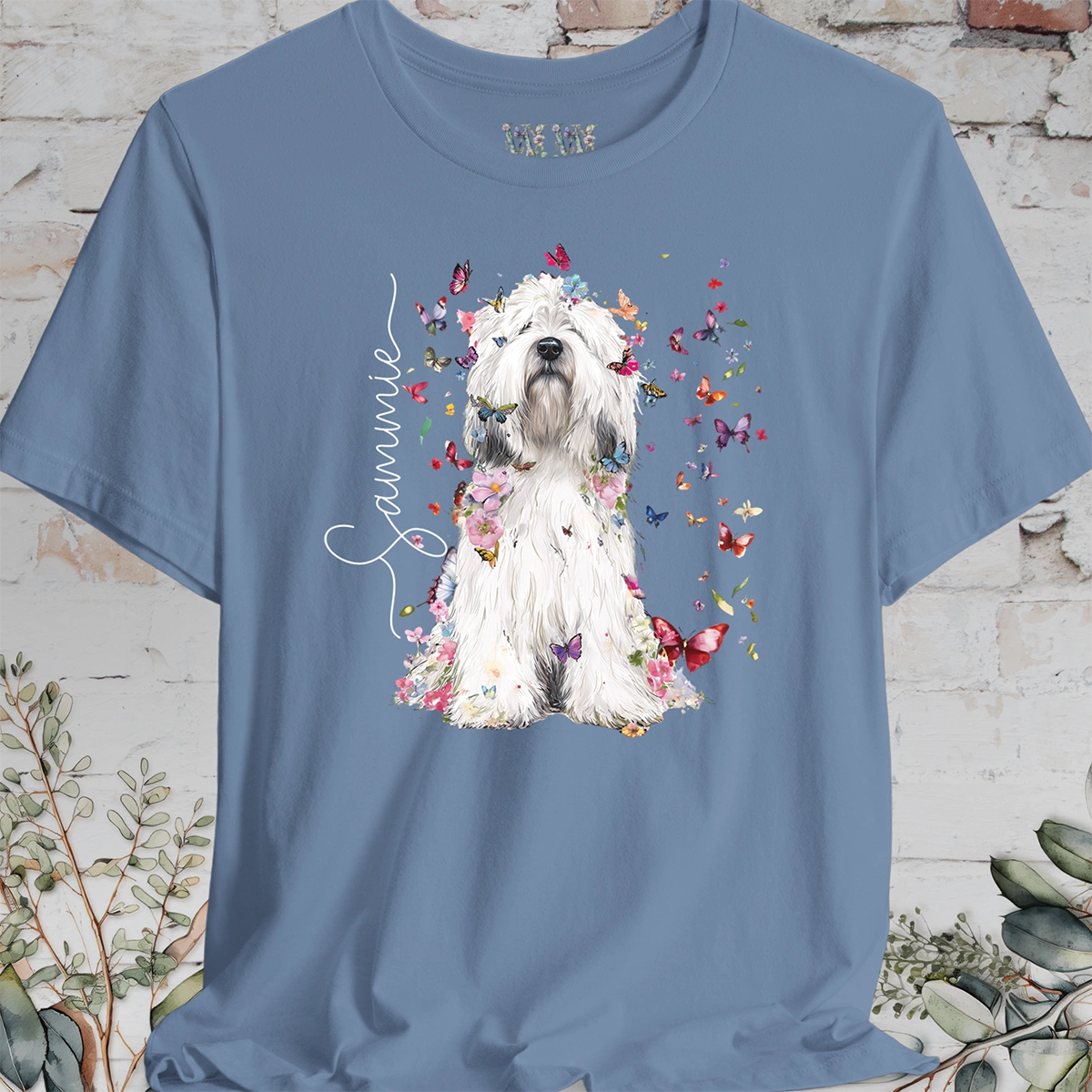Coton de Tulear #1 Foral personalized T shirt