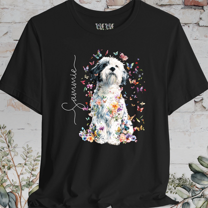 Coton de Tulear #2 Foral personalized T shirt