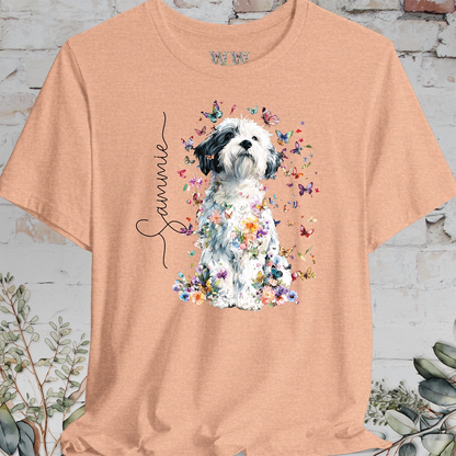 Coton de Tulear #2 Foral personalized T shirt