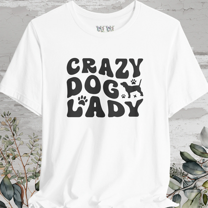 Crazy Dog Lady, Unisex T shirt