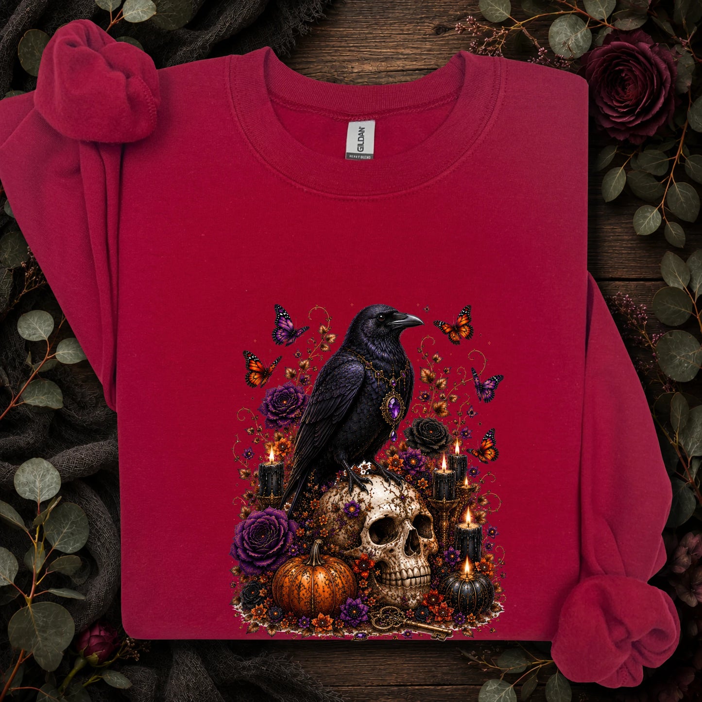 Crow #3, unisex Sweatshirt
