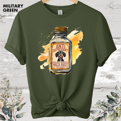 Dachshund Antidepressant T shirt