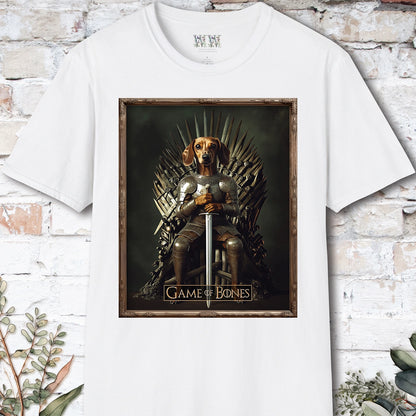 Dachshund #2, Game of Bones, Unisex T shirt