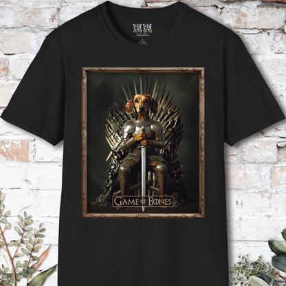 Dachshund #2, Game of Bones, Unisex T shirt