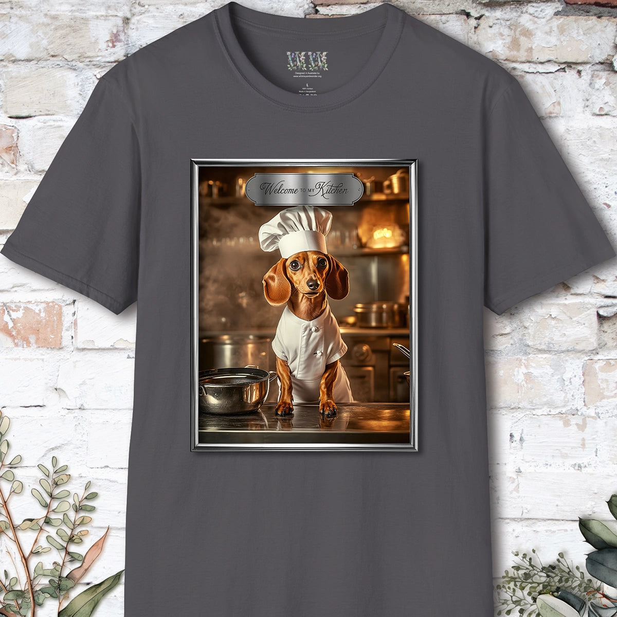 Dachshund #2 Chef Unisex T shirt
