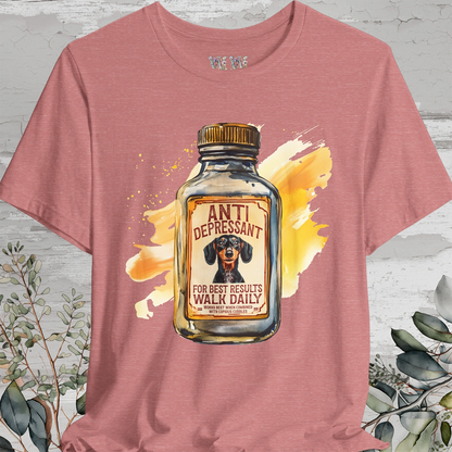 Dachshund Antidepressant T shirt