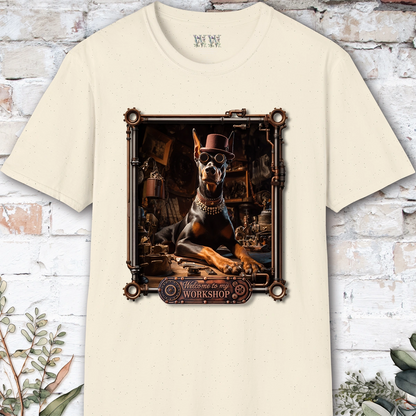 Doberman #2 Steampunk Unisex T shirt