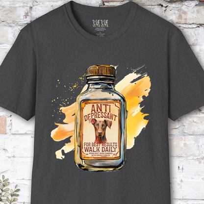 Doberman Pinscher #1 Antidepressant T shirt