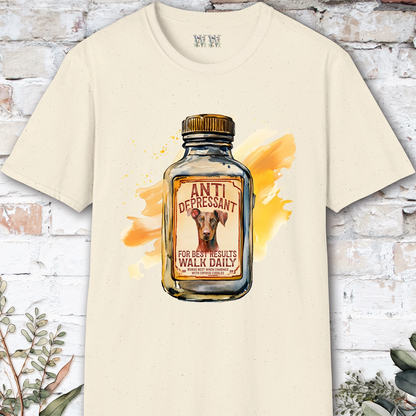 Doberman Pinscher #1 Antidepressant T shirt