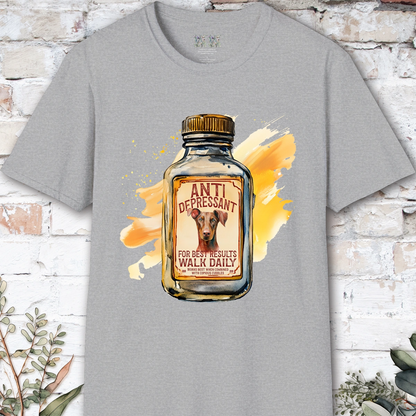 Doberman Pinscher #1 Antidepressant T shirt