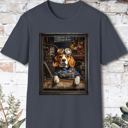 Beagle Workshop Unisex T shirt