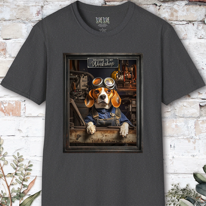 Beagle Workshop Unisex T shirt