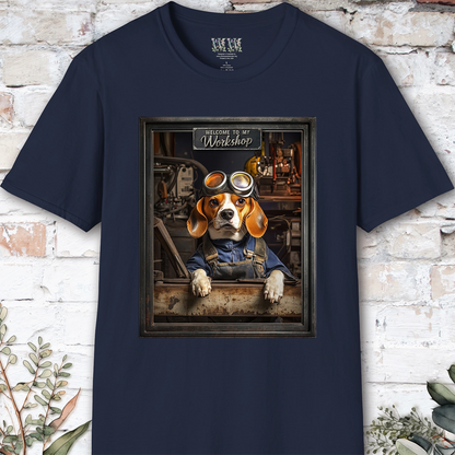 Beagle Workshop Unisex T shirt