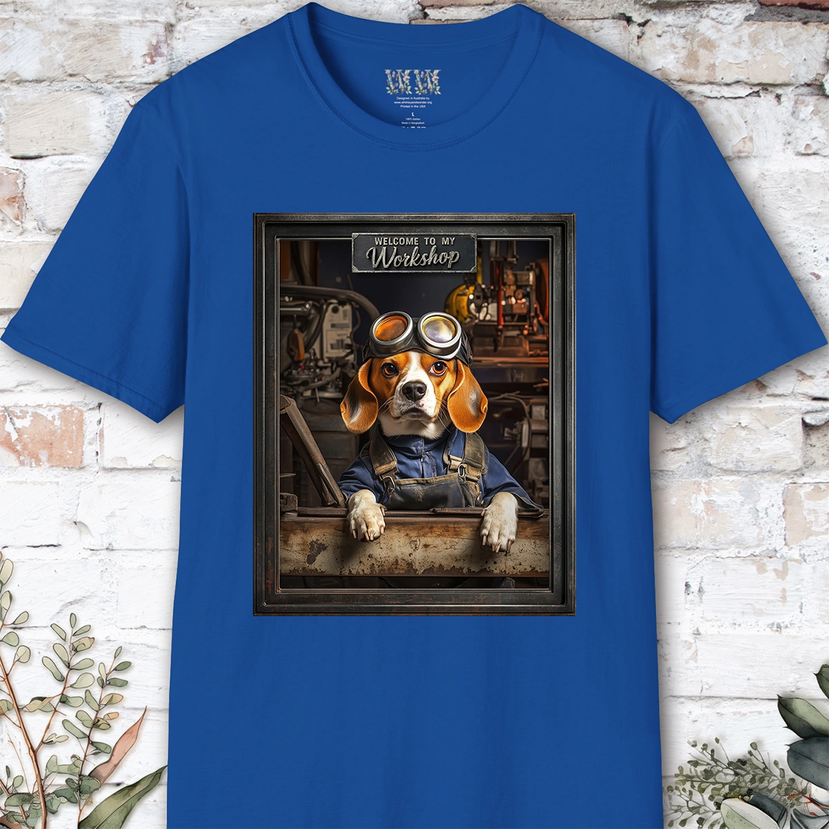 Beagle Workshop Unisex T shirt