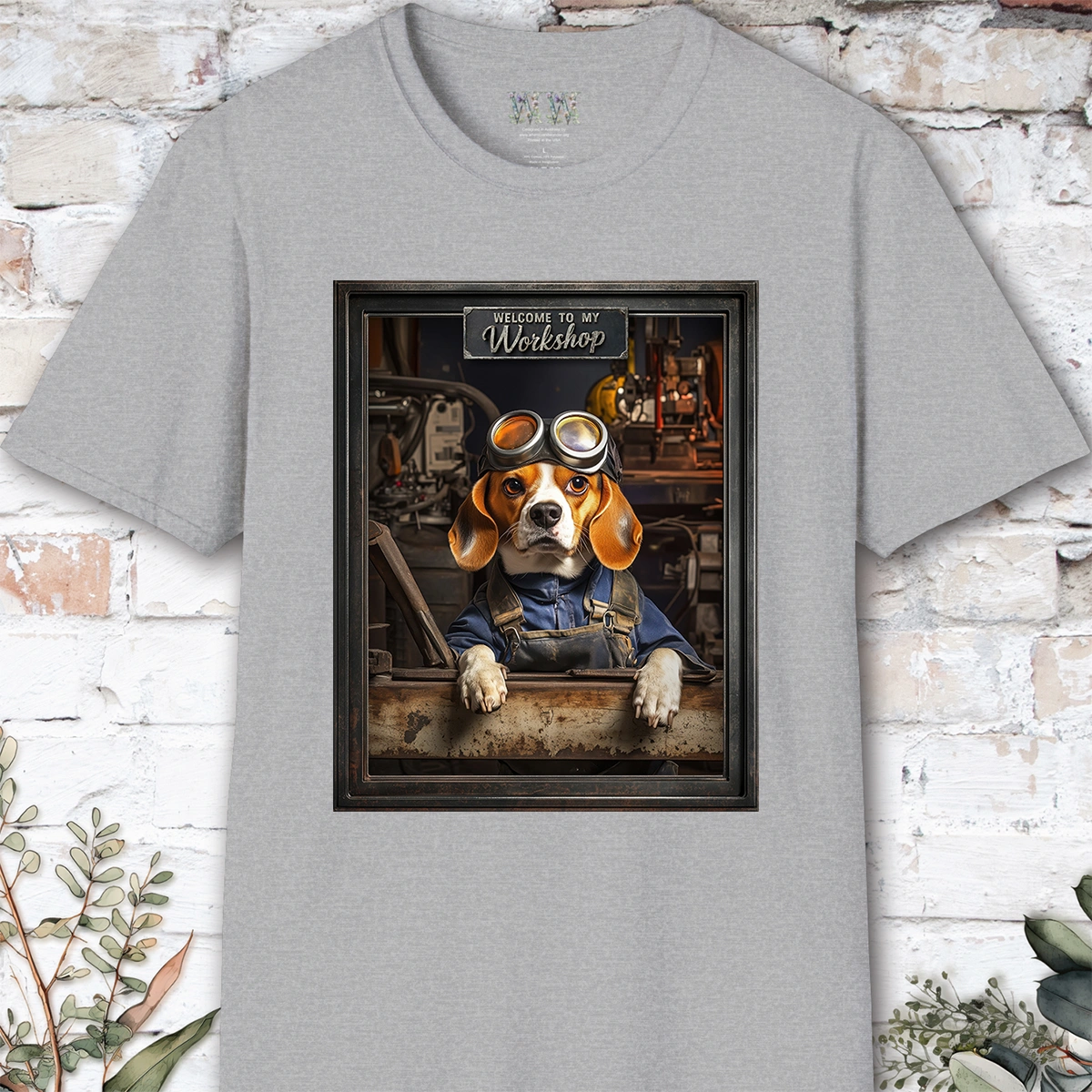Beagle Workshop Unisex T shirt