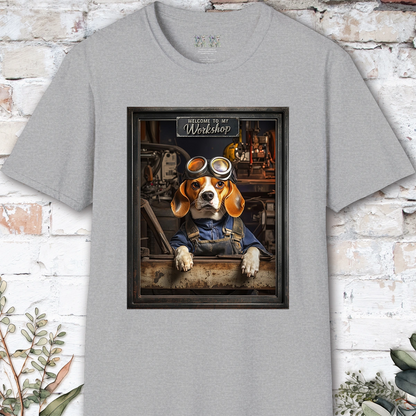 Beagle Workshop Unisex T shirt
