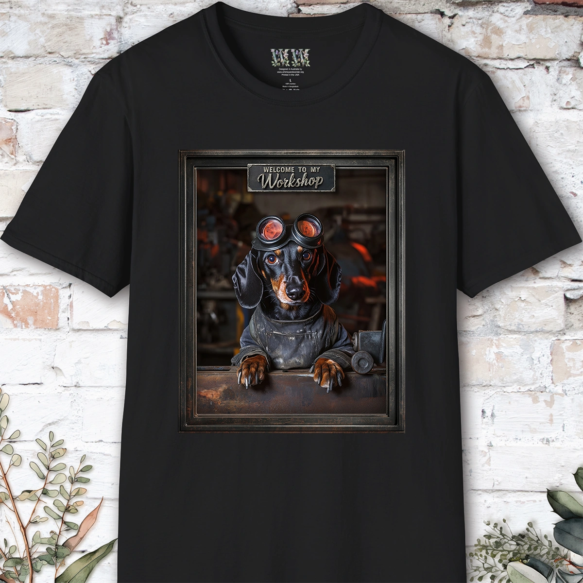 Dachshund #1 Workshop Unisex T shirt