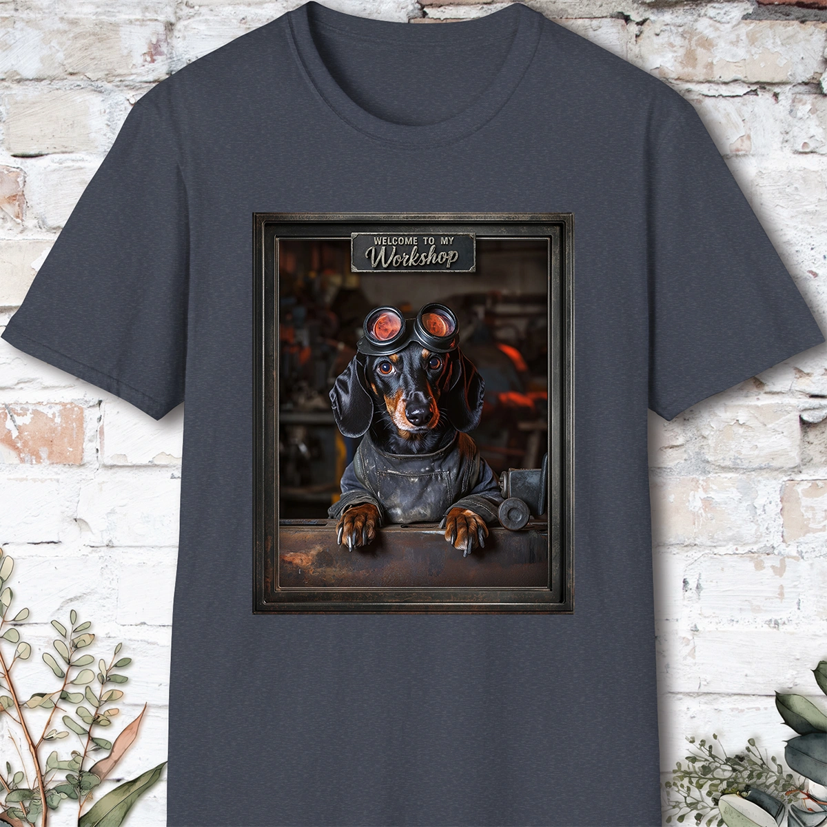 Dachshund #1 Workshop Unisex T shirt