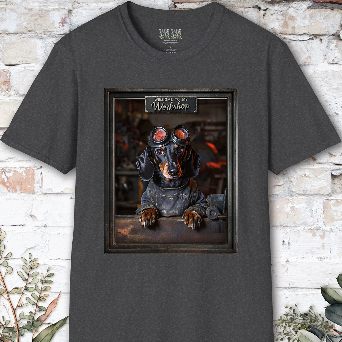 Dachshund #1 Workshop Unisex T shirt