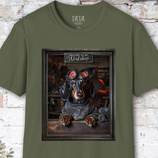 Dachshund #1 Workshop Unisex T shirt