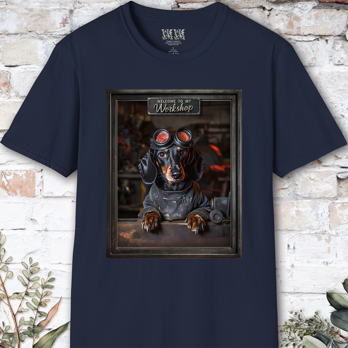 Dachshund #1 Workshop Unisex T shirt