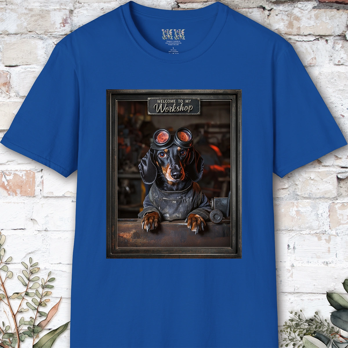 Dachshund #1 Workshop Unisex T shirt