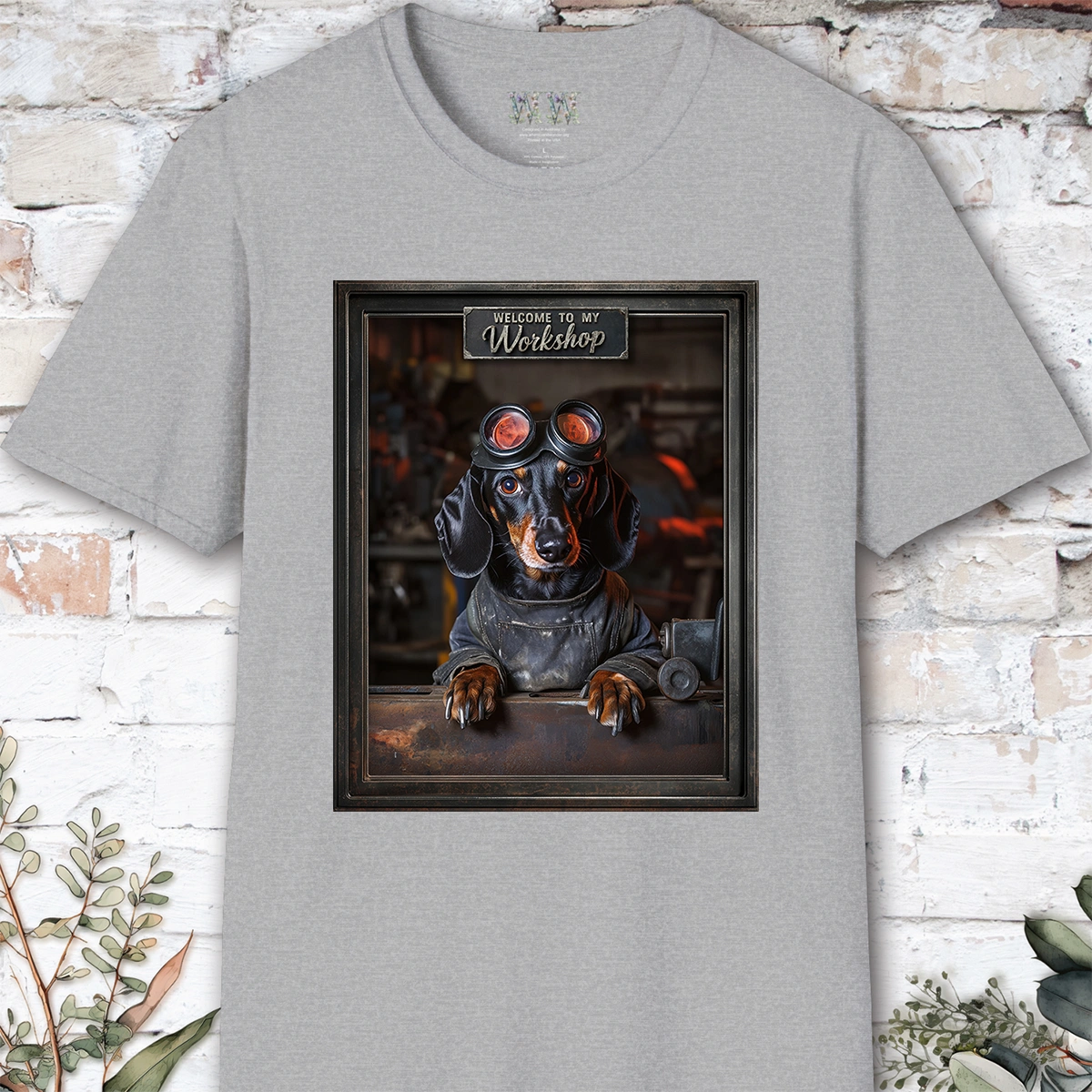 Dachshund #1 Workshop Unisex T shirt